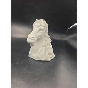 Vintage Fitz & Floyd Unicorn Taper Candle Holder 1980 Unicorn Horn Candle